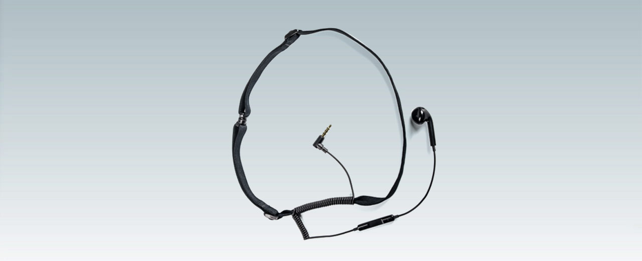 Lightspeed Earbud Lanyard EBVR for instructional audio in the classroom